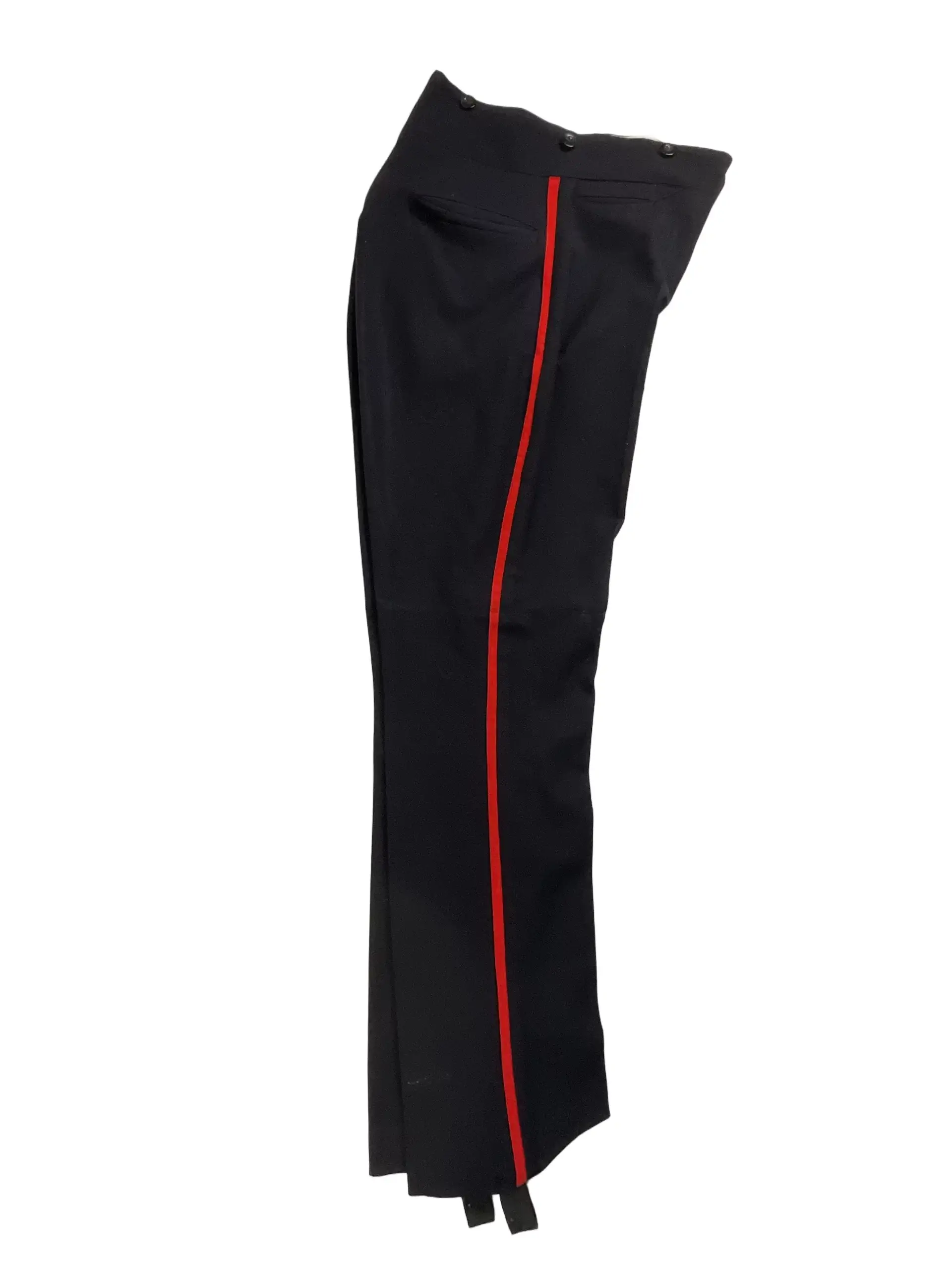 British Canadian Infantry Pants Trousers Red Stripe 28 X 31 British Canadian Infantry Pants Trousers Red Stripe 28 X 31