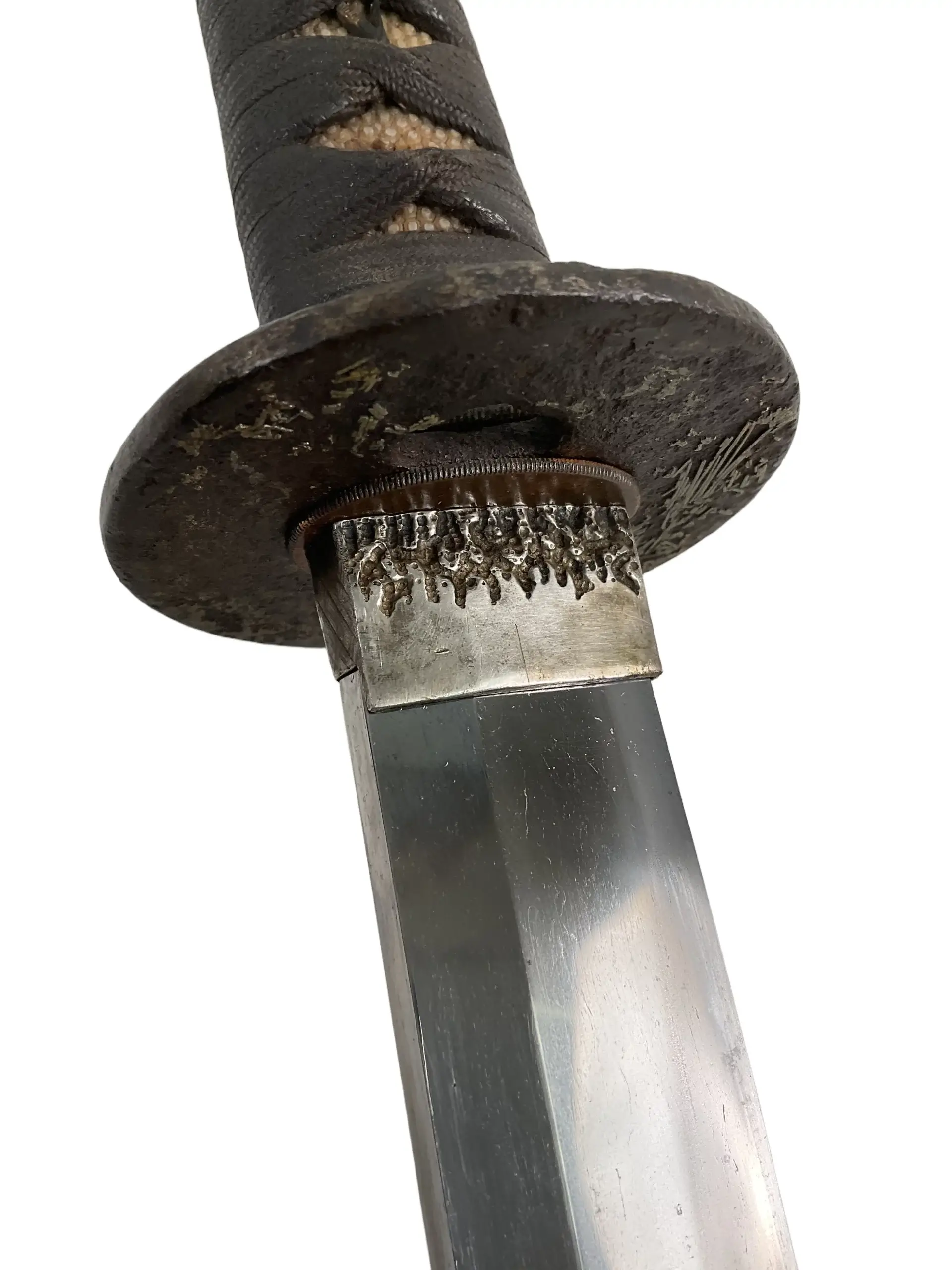 Japanese Wakizashi Short Sword NOT SIGNED NO PAPERS Vintage Japanese Wakizashi Short Sword NOT SIGNED NO PAPERS Vintage