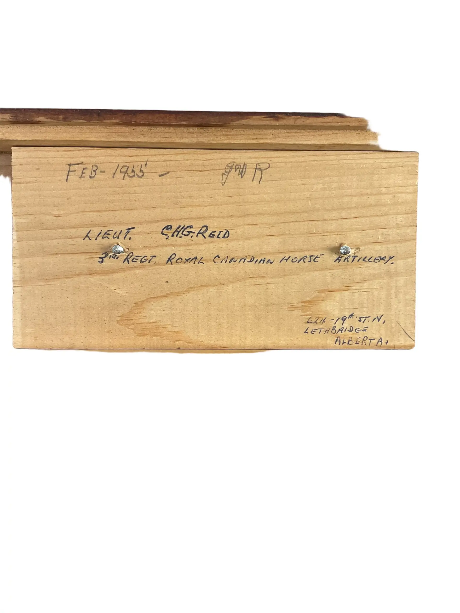 Royal Canadian Horse Artillery Officers Sword With Accoutrements Named Royal Canadian Horse Artillery Officers Sword With Accoutrements Named