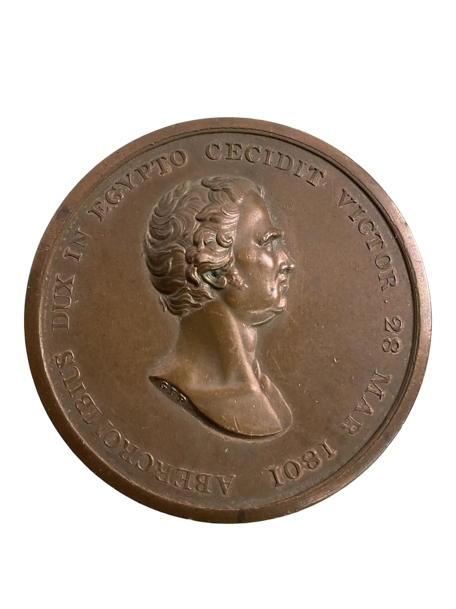 United Kingdom 1801 Highland Society's Medal for Egypt Medallion United Kingdom 1801 Highland Society's Medal for Egypt Medallion