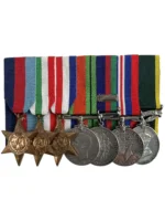 WW2 Canadian Medal Group of Six With Efficiency Medal RC SIGS WW2 Canadian Medal Group of Six With Efficiency Medal RC SIGS