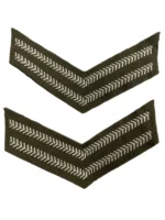 British Army Corporal Rank Insignia Pair British Army Corporal Rank Insignia Pair