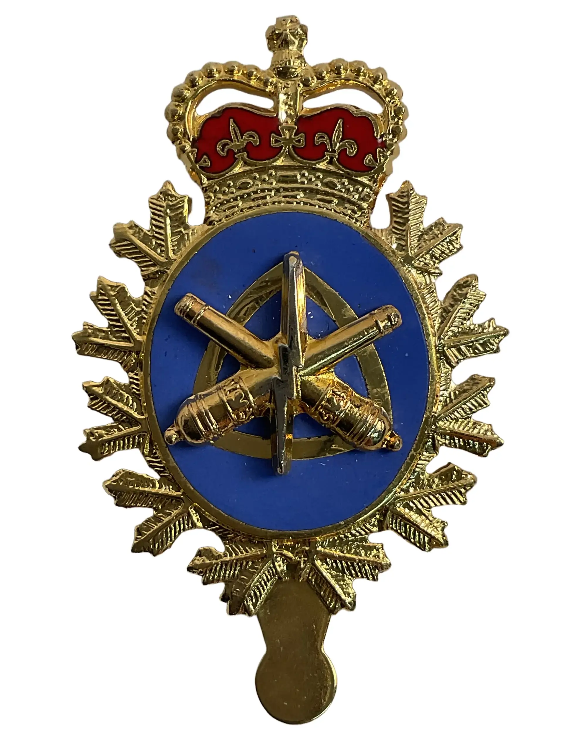 Canadian Forces LORE Land Ordinance Enamelled Cap Badge Canadian Forces LORE Land Ordinance Enamelled Cap Badge