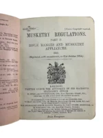 WW1 British BEF Musketry Regulations Part 2 Manual Dated 1910 Used Hardcover Reference Book WW1 British BEF Musketry Regulations Part 2 Manual Dated 1910 Used Hardcover Reference Book