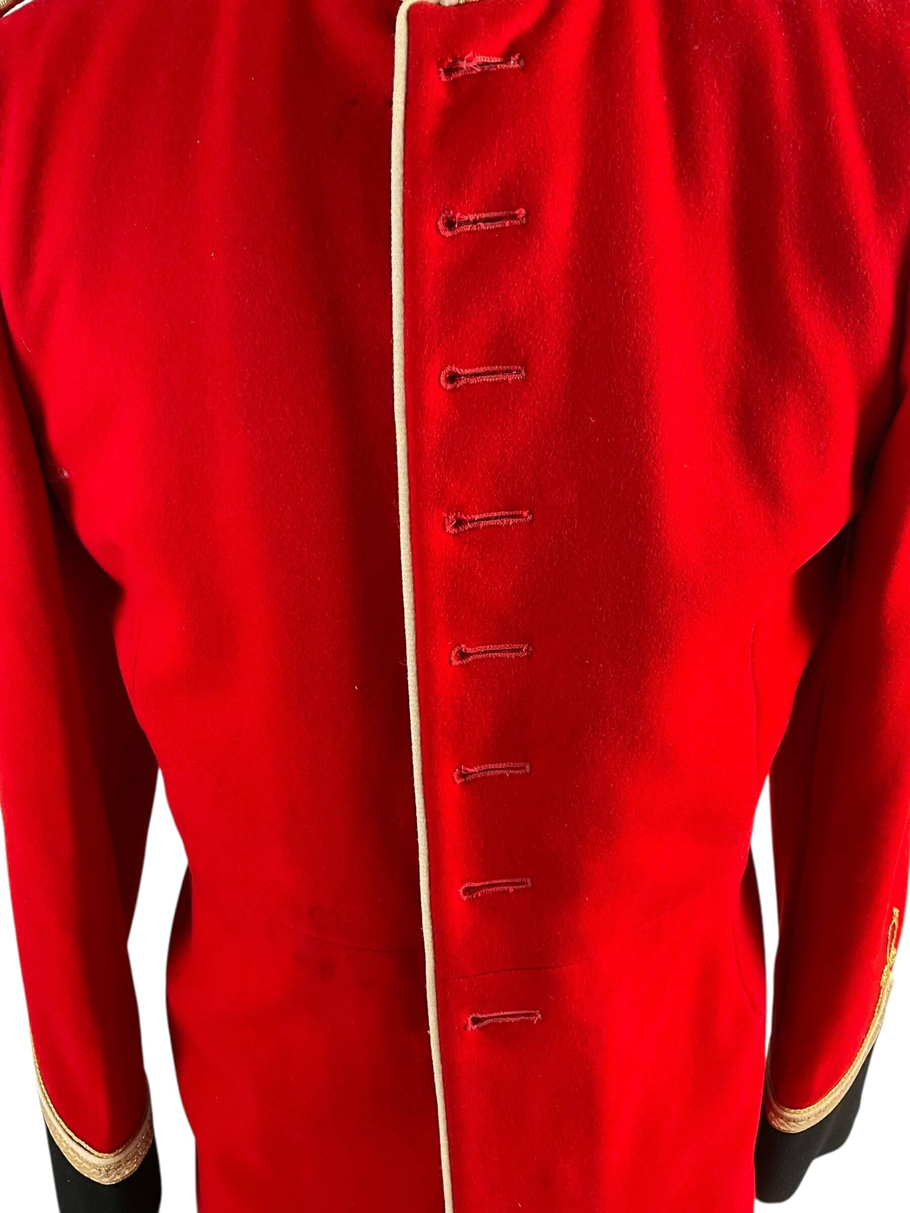 Canadian RMC Scarlet Jacket NO BUTTONS Canadian RMC Scarlet Jacket NO BUTTONS