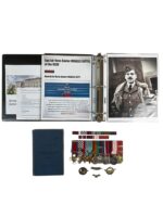 WW2 Canadian RCAF DSO DFC Log Book Pathfinder Medal Group With Research