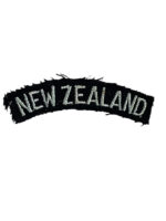 WW2 NEW ZEALAND RNZAF Nationality Title Insignia Singe
