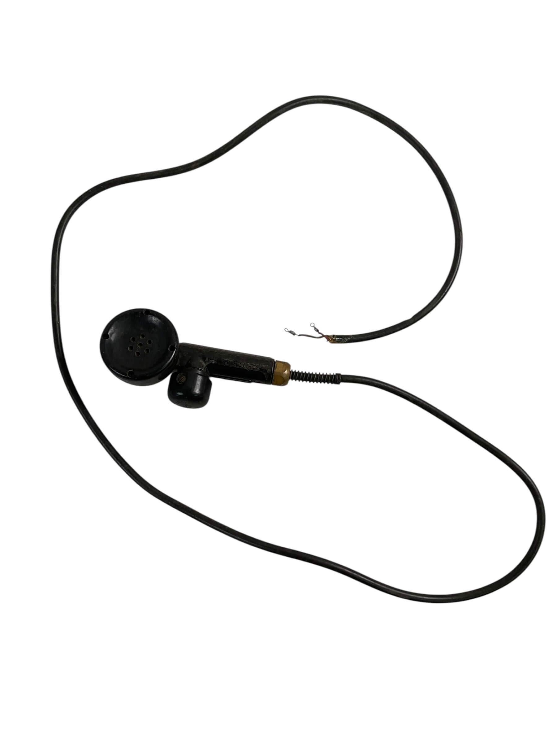 WW2 US Army Microphone T-17 & Lead WW2 US Army Microphone T-17 & Lead