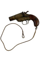 WW1 British BEF Cogswell and Harrison Brass Flare Pistol NO PAPERS