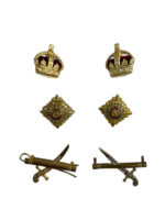 WW2 British Army Major General Rank Insignia Set