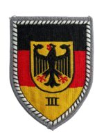 West German Army 3rd Military District Command Patch West German Army 3rd Military District Command Patch