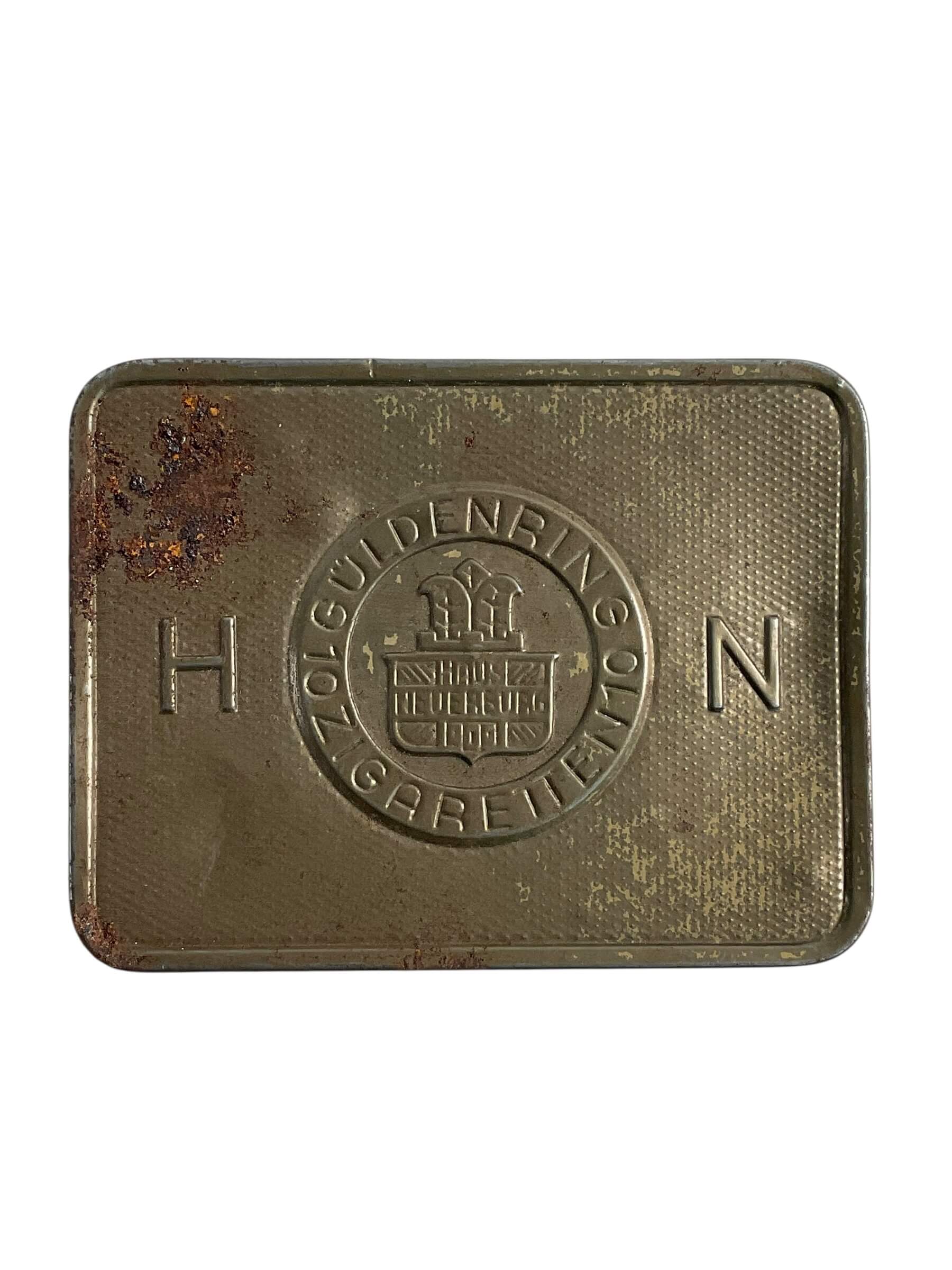 WW2 German Cigarette Tin EMPTY WW2 German Cigarette Tin EMPTY