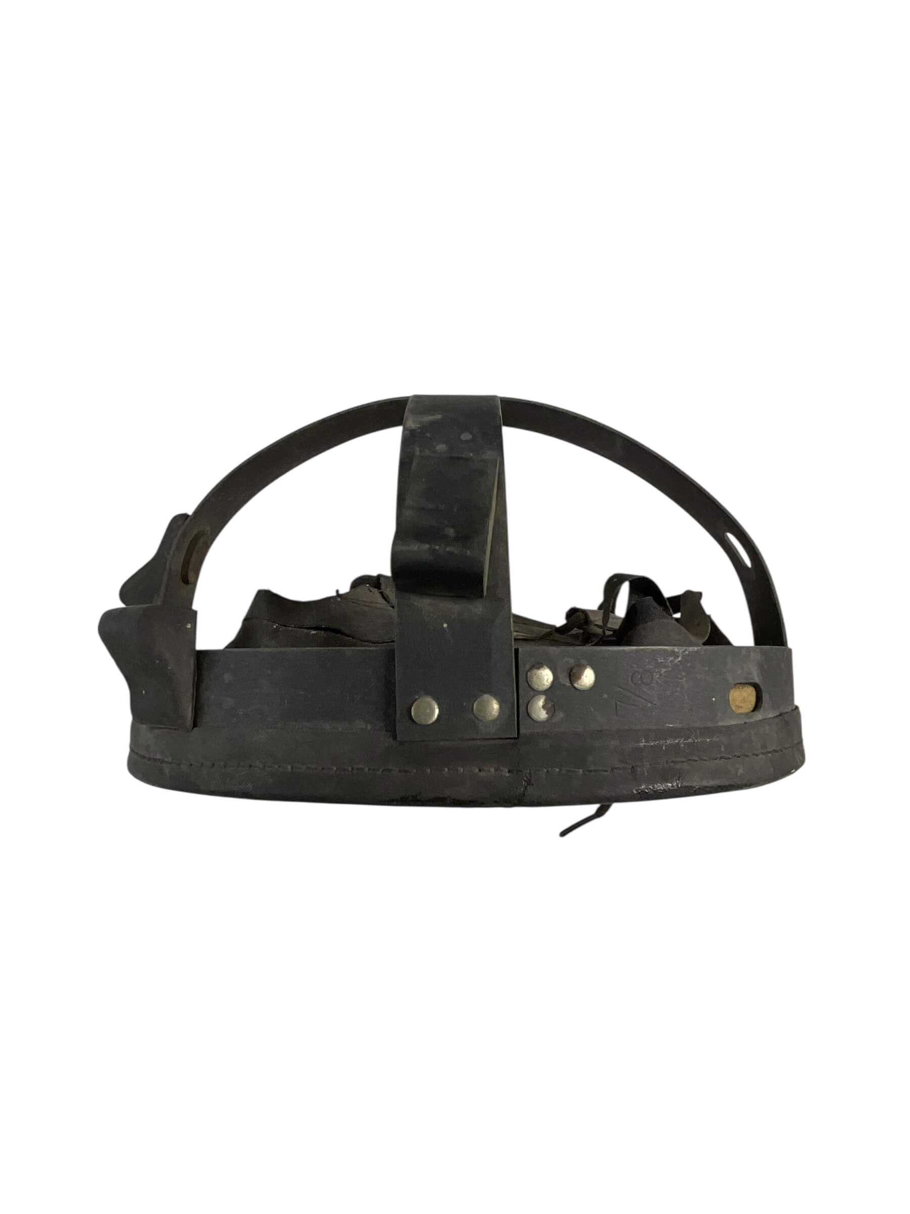 WW2 Canadian Mk2 Helmet Liner Dated 1943 Size 6 7/8 C Broad Arrowed WW2 Canadian Mk2 Helmet Liner Dated 1943 Size 6 7/8 C Broad Arrowed