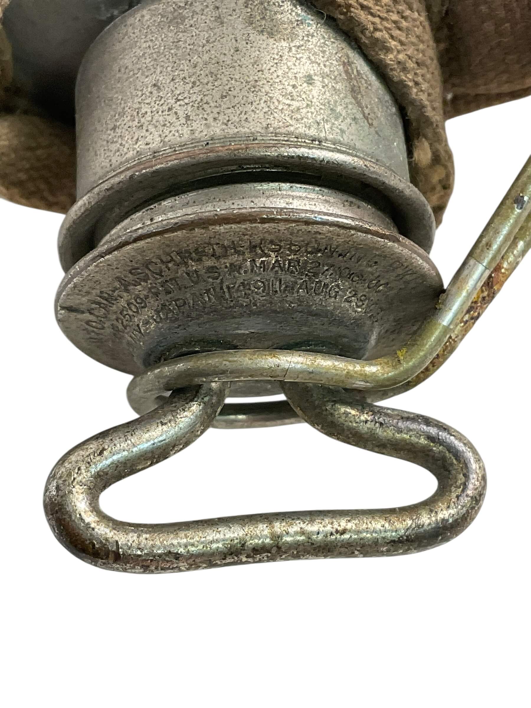 WW1 Canadian CEF Private Purchase Officers Canteen With Cover WW1 Canadian CEF Private Purchase Officers Canteen With Cover