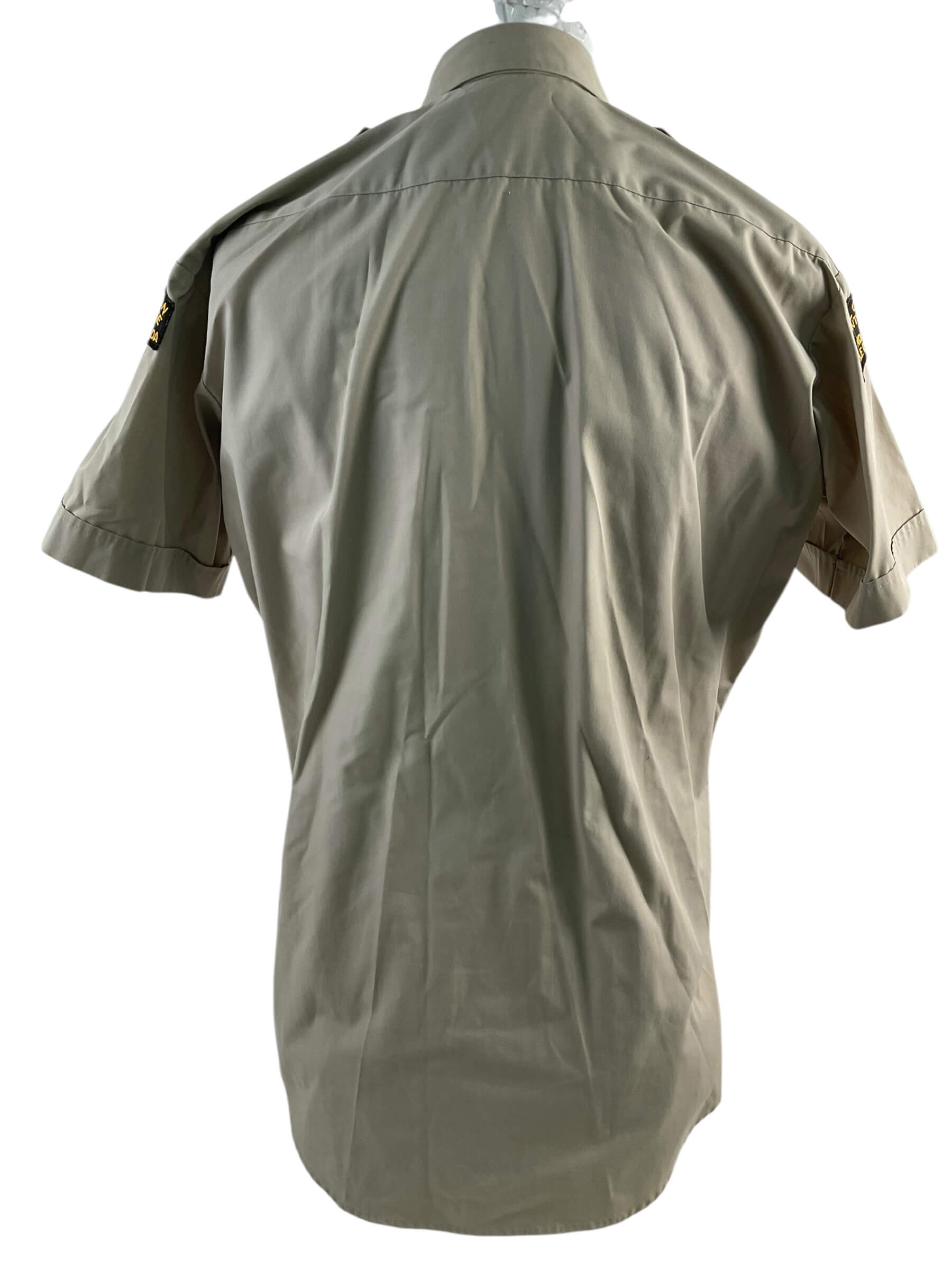 Royal Canadian Mounted Police RCMP Brown Uniform Jacket Size 40 Sergeant Rank With Shirt Royal Canadian Mounted Police RCMP Brown Uniform Jacket Size 40 Sergeant Rank With Shirt