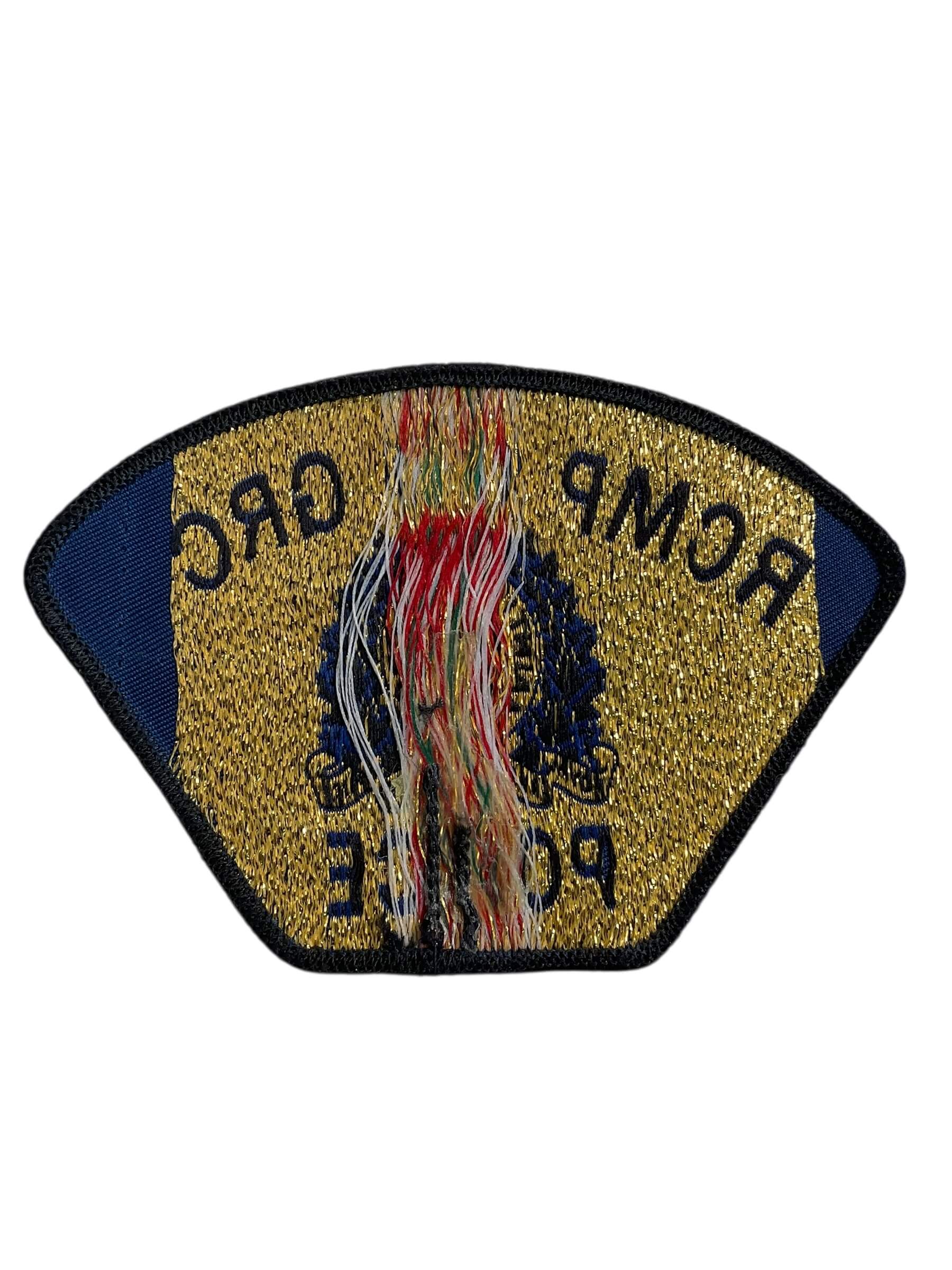 Royal Canadian Mounted Police RCMP Woven Patch Royal Canadian Mounted Police RCMP Woven Patch