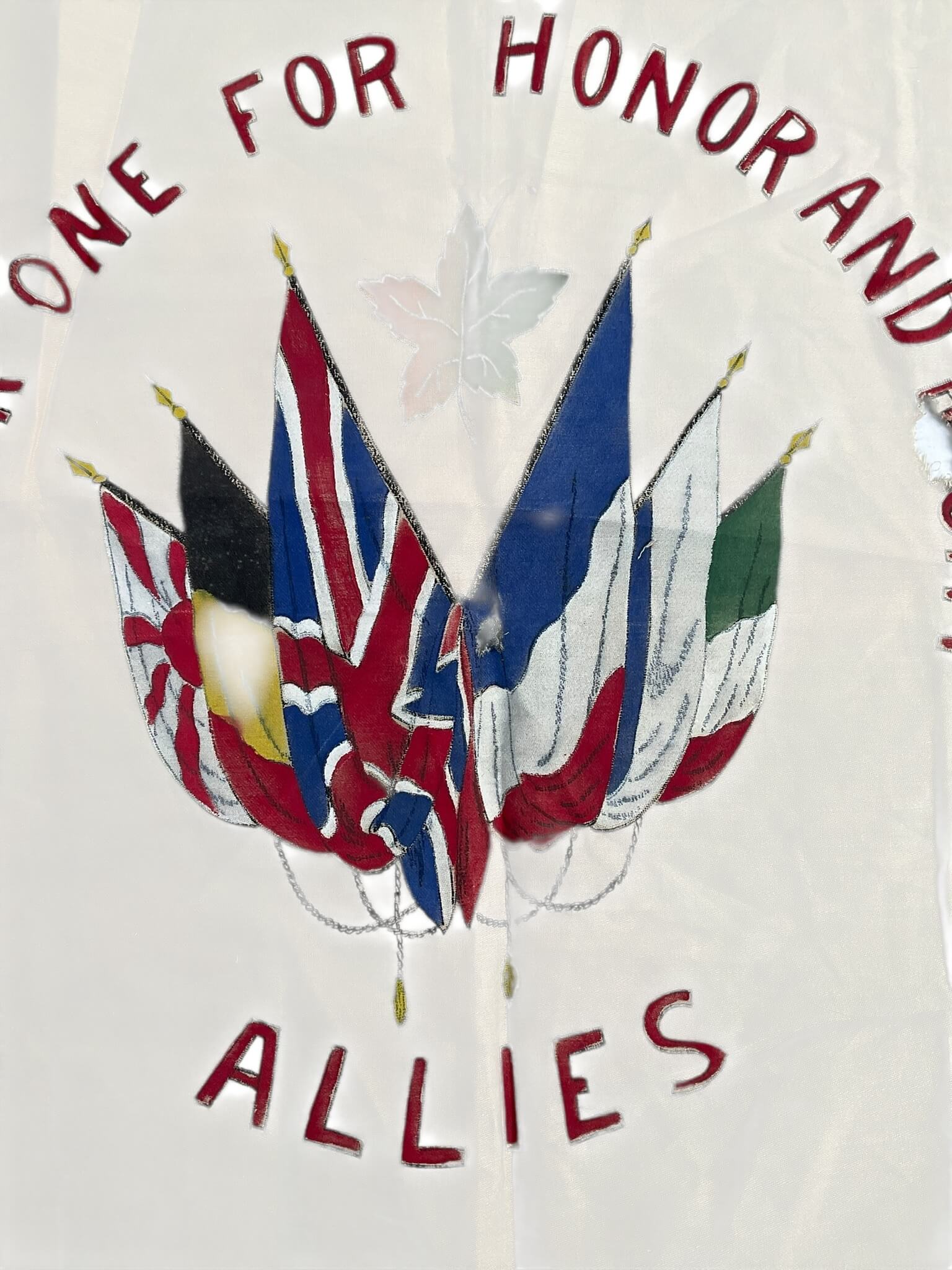 WW1 Canadian CEF Homefront Pillowcase Cover 20" X 20" WW1 Canadian CEF Homefront Pillowcase Cover 20" X 20"