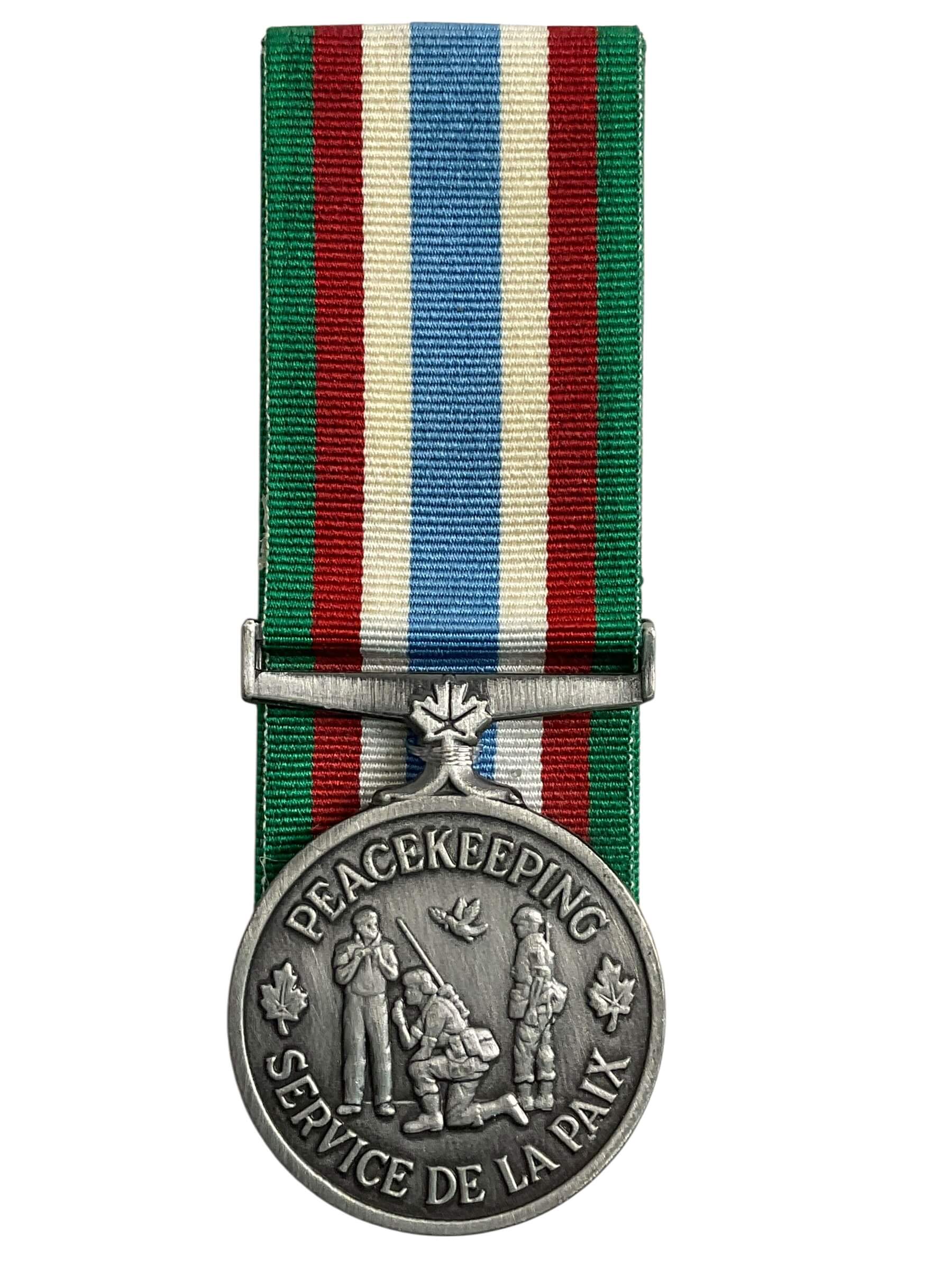 Canadian Forces Peacekeeping Service Medal Full Size Canadian Forces Peacekeeping Service Medal Full Size