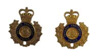 Canadian Ontario Provincial Police OPP Collars Insignia Pair