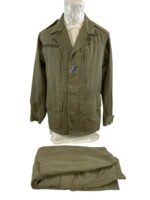 French Army OD Green Corporals Combat Shirt Size 96C and Pants Size 76C French Army OD Green Corporals Combat Shirt Size 96C and Pants Size 76C