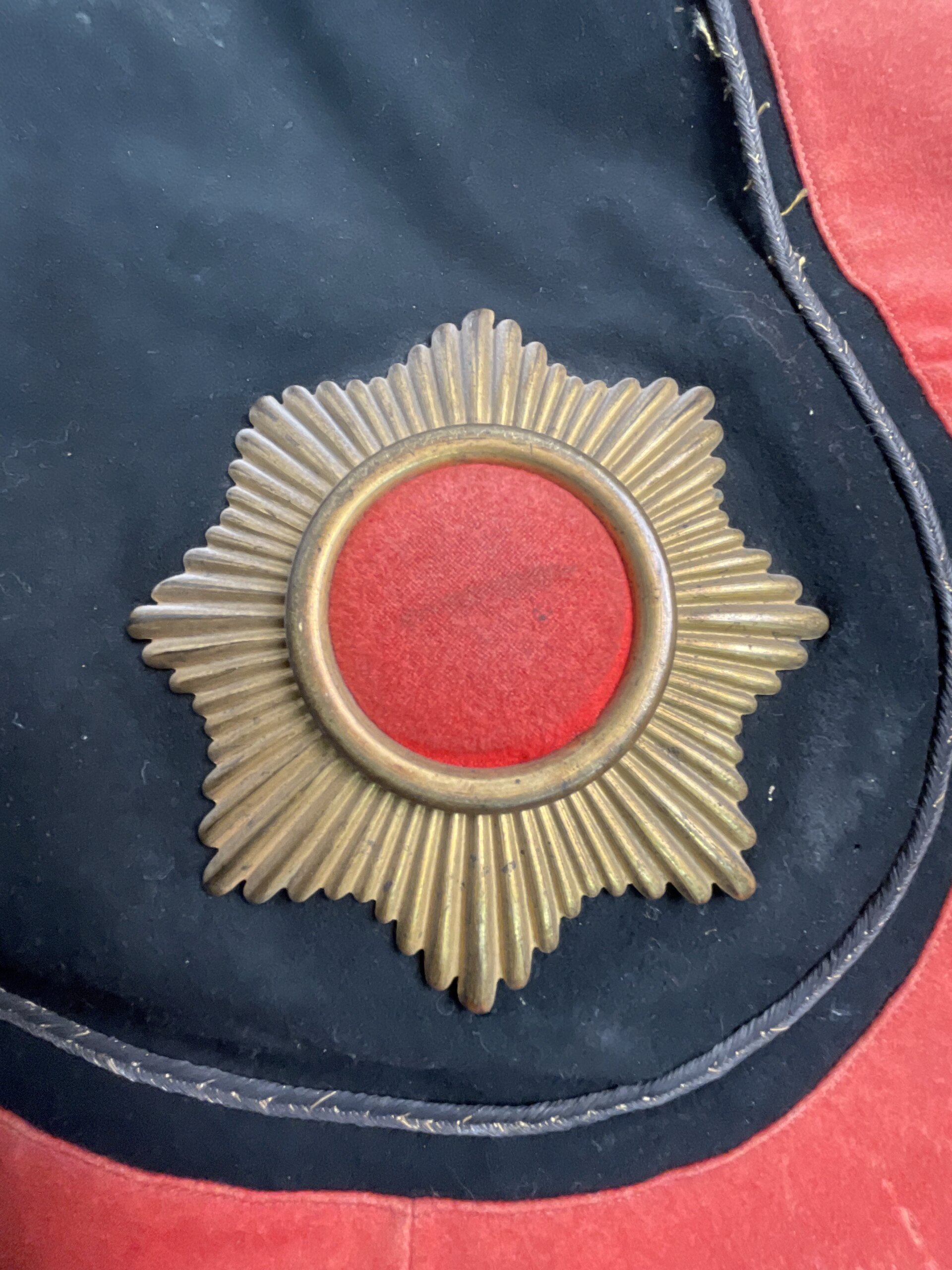 WW1 Imperial German Saxon Officers Shabraque WW1 Imperial German Saxon Officers Shabraque