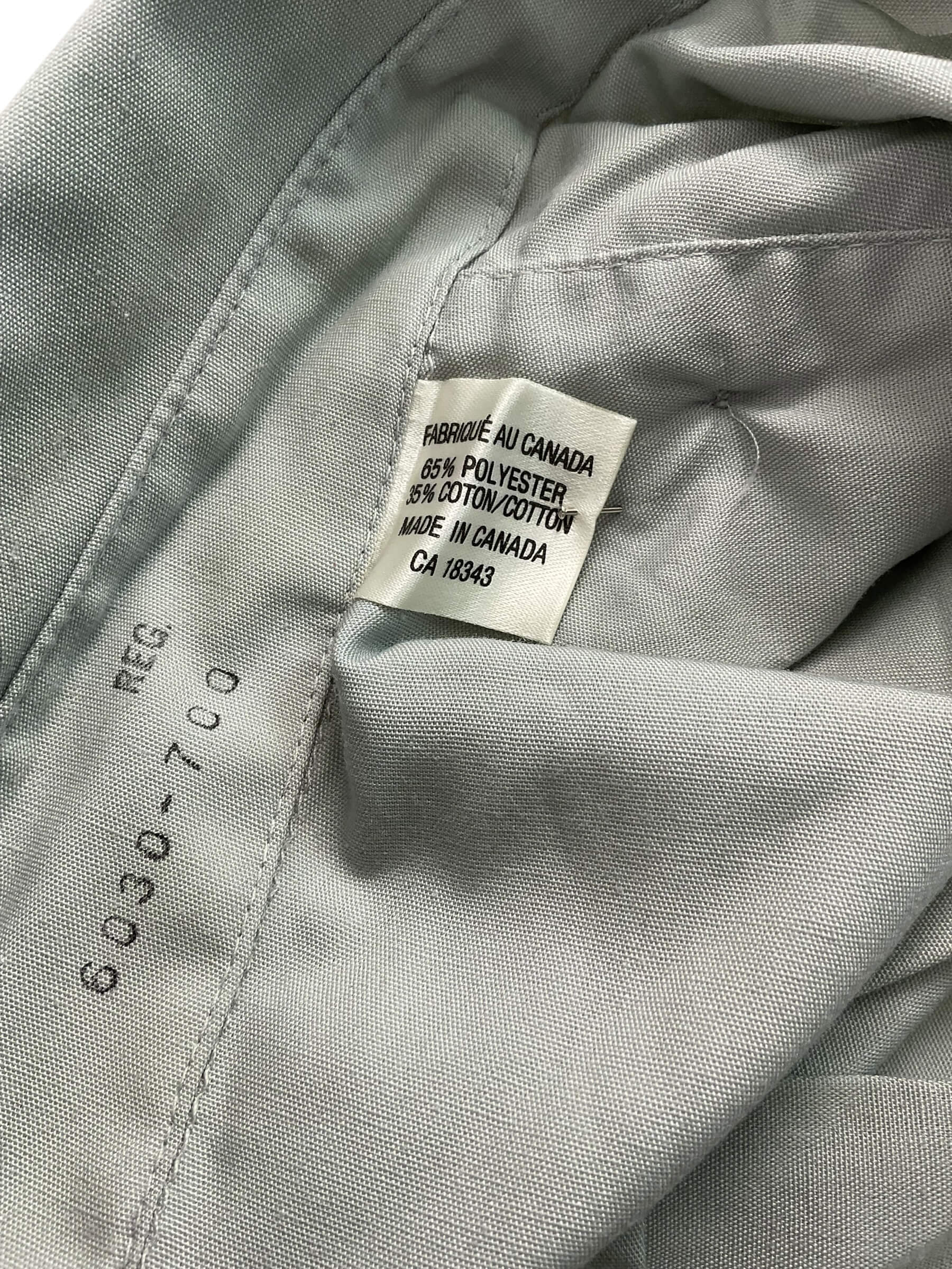 Royal Canadian Mounted Police RCMP Short Sleeve Blue Shirt Size 17 Royal Canadian Mounted Police RCMP Short Sleeve Blue Shirt Size 17