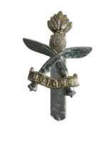 British Army Gurkha Engineers Staybright Cap Badge