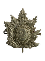 WW2 Canadian Queen's Own Rifles Cap Badge