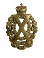 WW1 British BEF 2nd Scottish Horse Collar Insignia Single