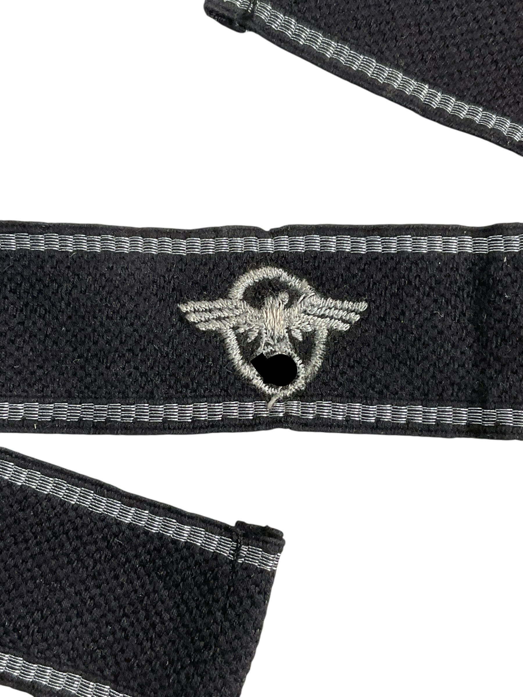 WW2 German Police Cuff Title REPRODUCTION COPY WW2 German Police Cuff Title REPRODUCTION COPY