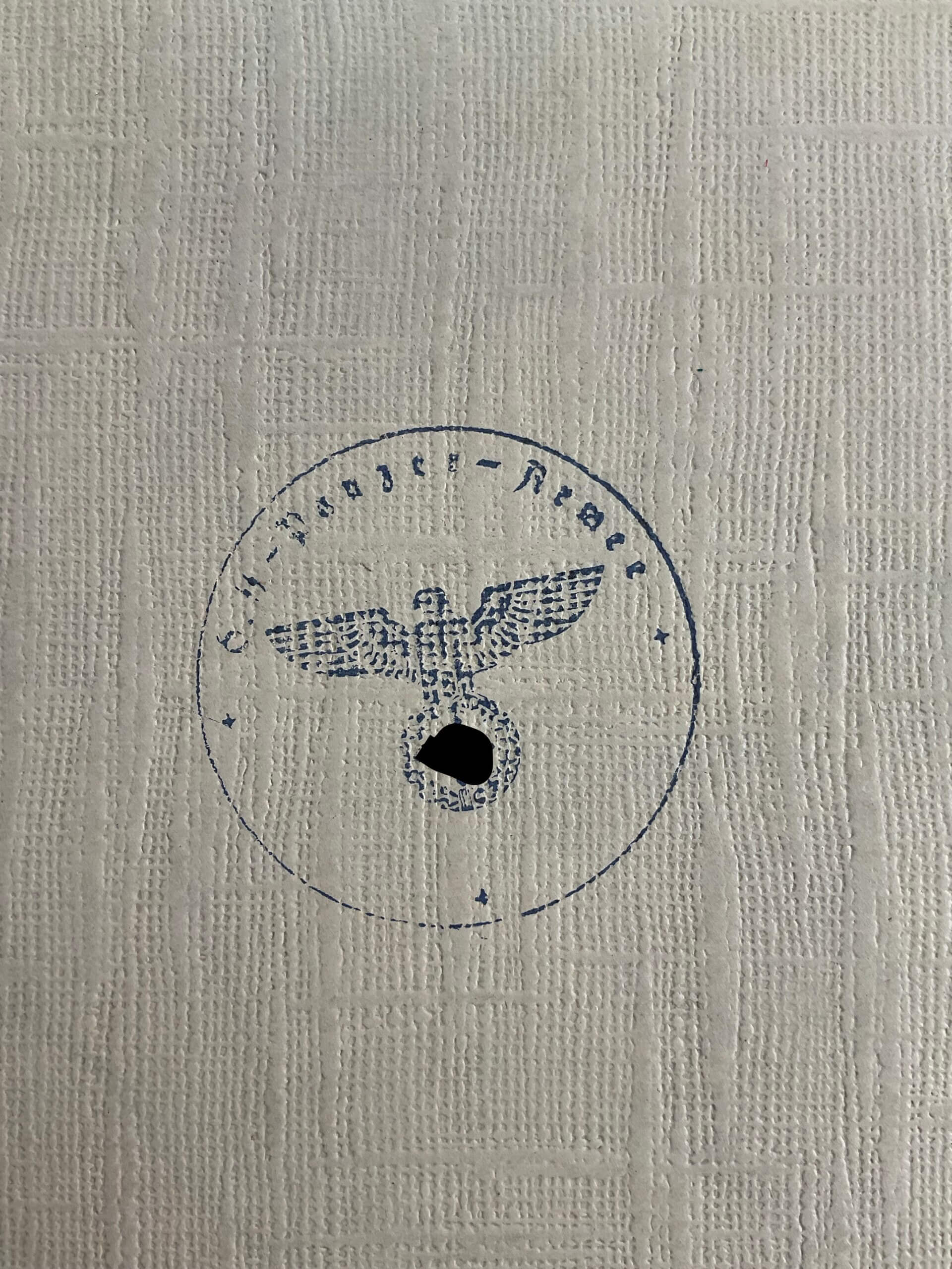 WW2 German Adolf Hitler Fuhrer Und Reichskanzler Printed Poster In Display Folder 14" X 10" WW2 German Adolf Hitler Fuhrer Und Reichskanzler Printed Poster In Display Folder 14" X 10"