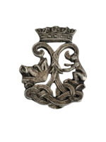 British Argyll and Sutherland Highlanders Officer Collar Insignia Single