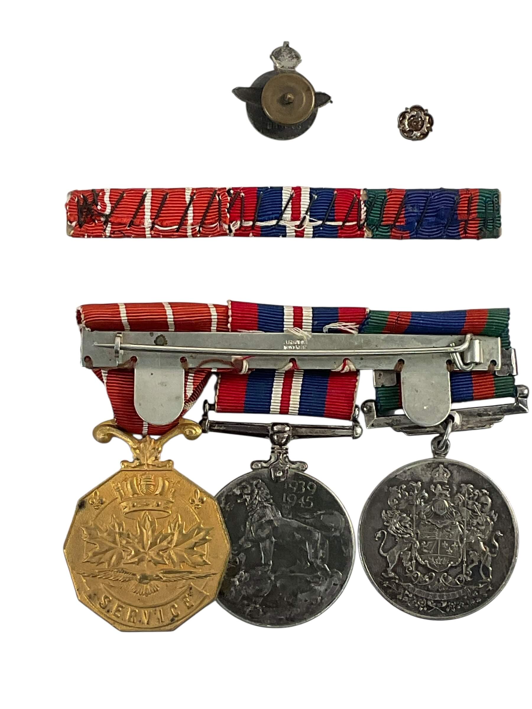 WW2 Canadian Medal Group With CD Sgt. A. M. Curran WW2 Canadian Medal Group With CD Sgt. A. M. Curran