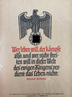 WW2 German NSDAP Quote Poster Print 13 1/2" X 9 1/2" (3)