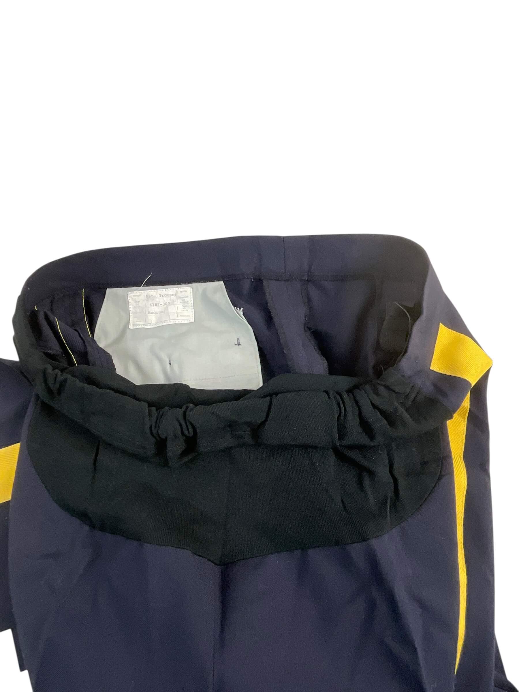 Royal Canadian Mounted Police RCMP Maternity Pants Trousers Cotton Stripe Size Medium Royal Canadian Mounted Police RCMP Maternity Pants Trousers Cotton Stripe Size Medium