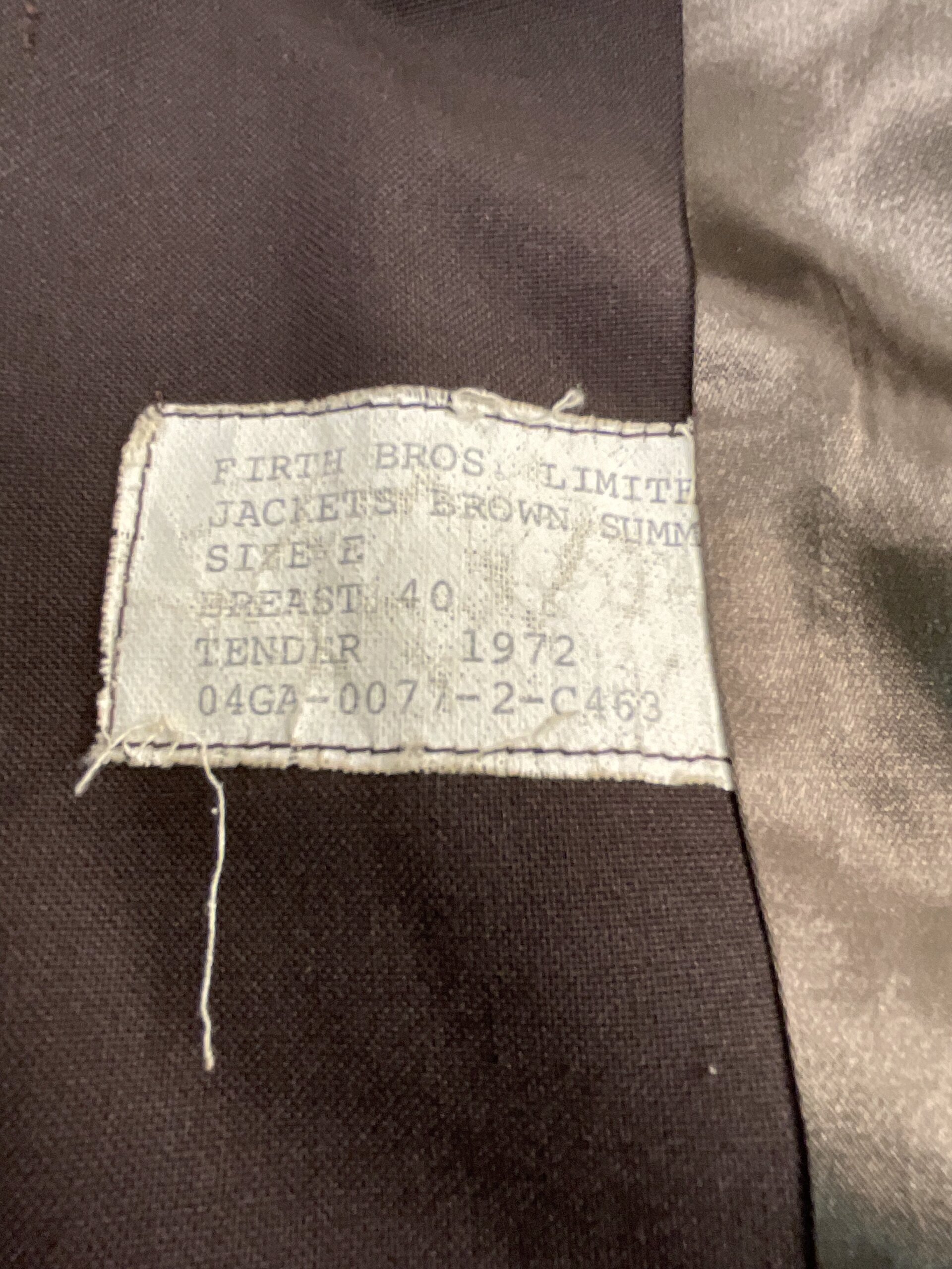 Royal Canadian Mounted Police RCMP Brown Uniform Jacket Size 40 Sergeant Rank With Shirt Royal Canadian Mounted Police RCMP Brown Uniform Jacket Size 40 Sergeant Rank With Shirt