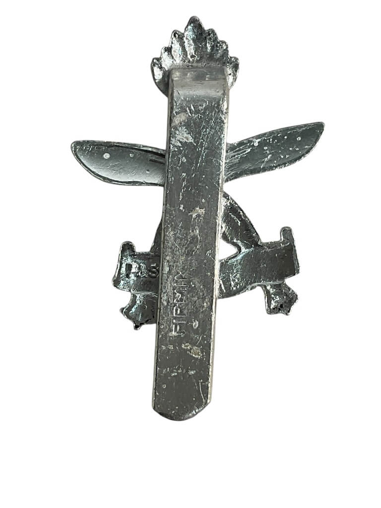 British Army Gurkha Engineers Staybright Cap Badge British Army Gurkha Engineers Staybright Cap Badge