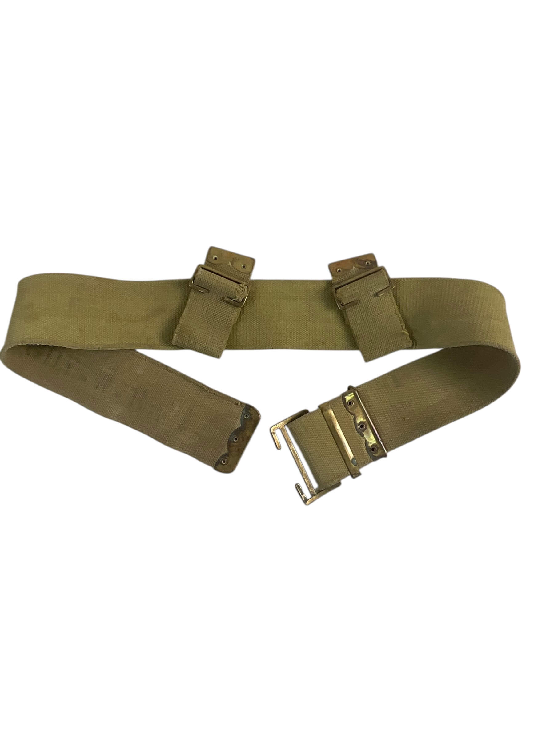WW1 British BEF P08 Web Belt Size Medium WW1 British BEF P08 Web Belt Size Medium