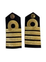 Canadian RCN Navy Captain Shoulder Boards Insignia Pair