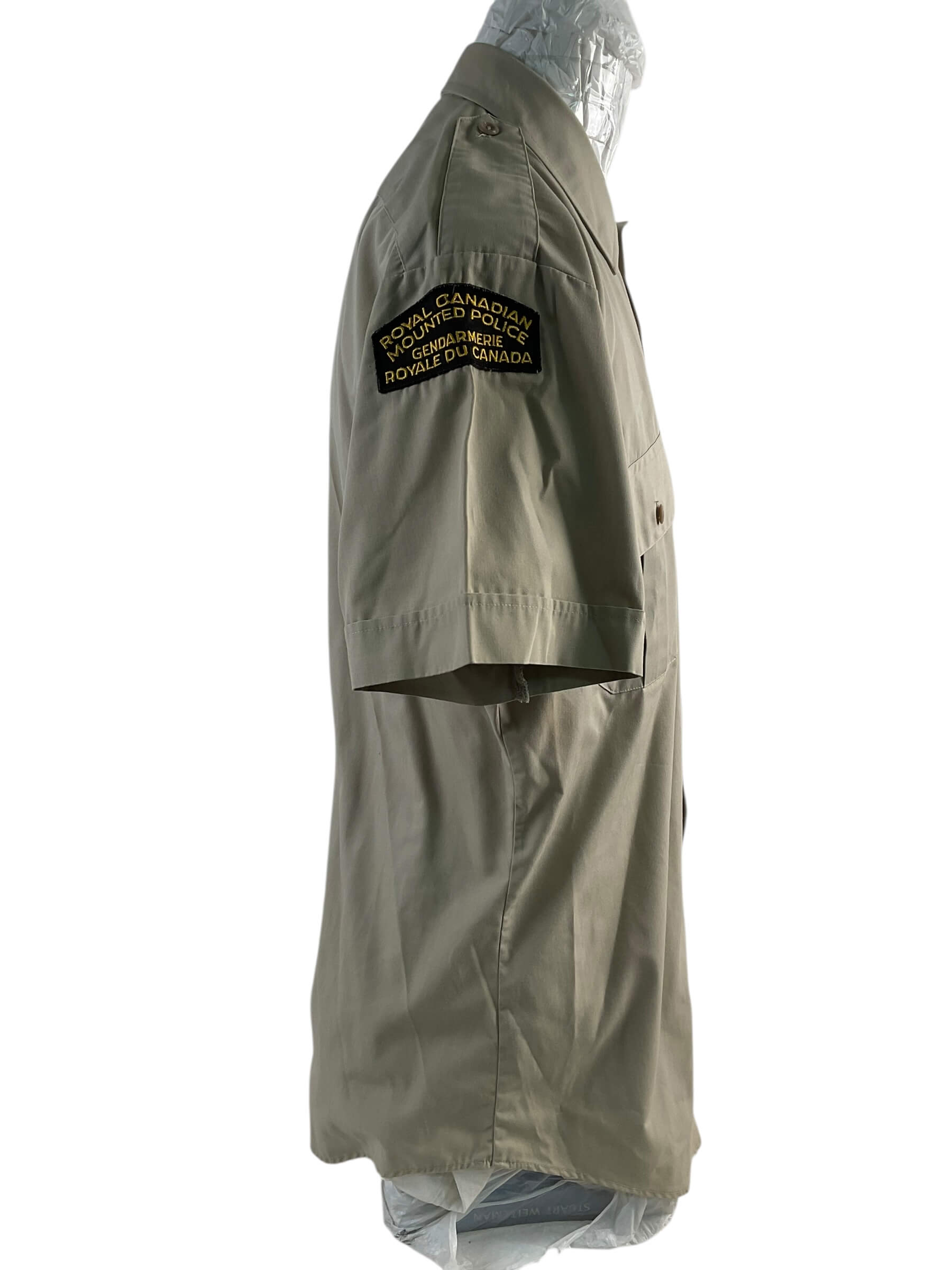 Royal Canadian Mounted Police RCMP Brown Uniform Jacket Size 40 Sergeant Rank With Shirt Royal Canadian Mounted Police RCMP Brown Uniform Jacket Size 40 Sergeant Rank With Shirt