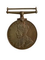 WW1 British BEF Special Constabulary Medal Named Arthur C. Cross Full Size