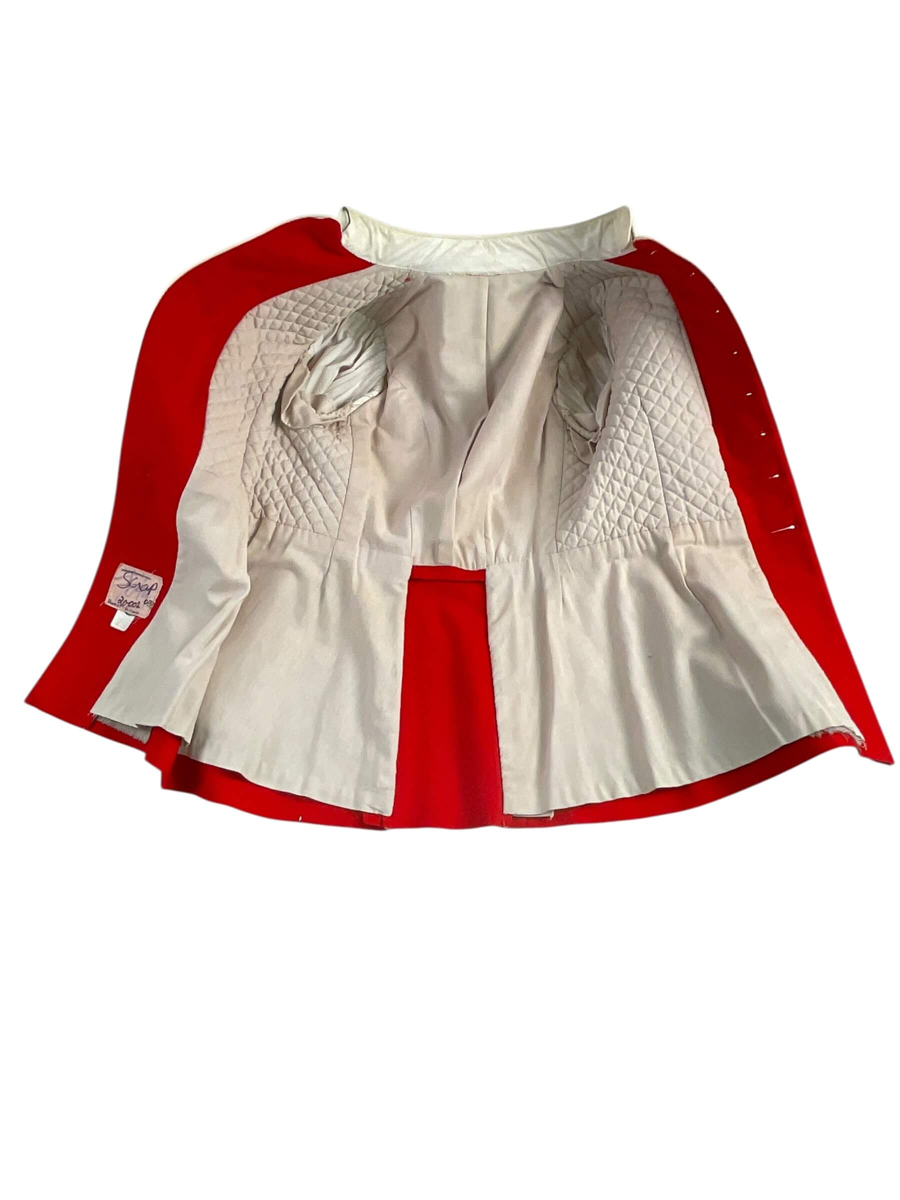 Canadian RMC Scarlet Jacket NO BUTTONS Canadian RMC Scarlet Jacket NO BUTTONS