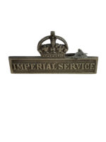 WW1 British BEF Imperial Service Lapel Badge