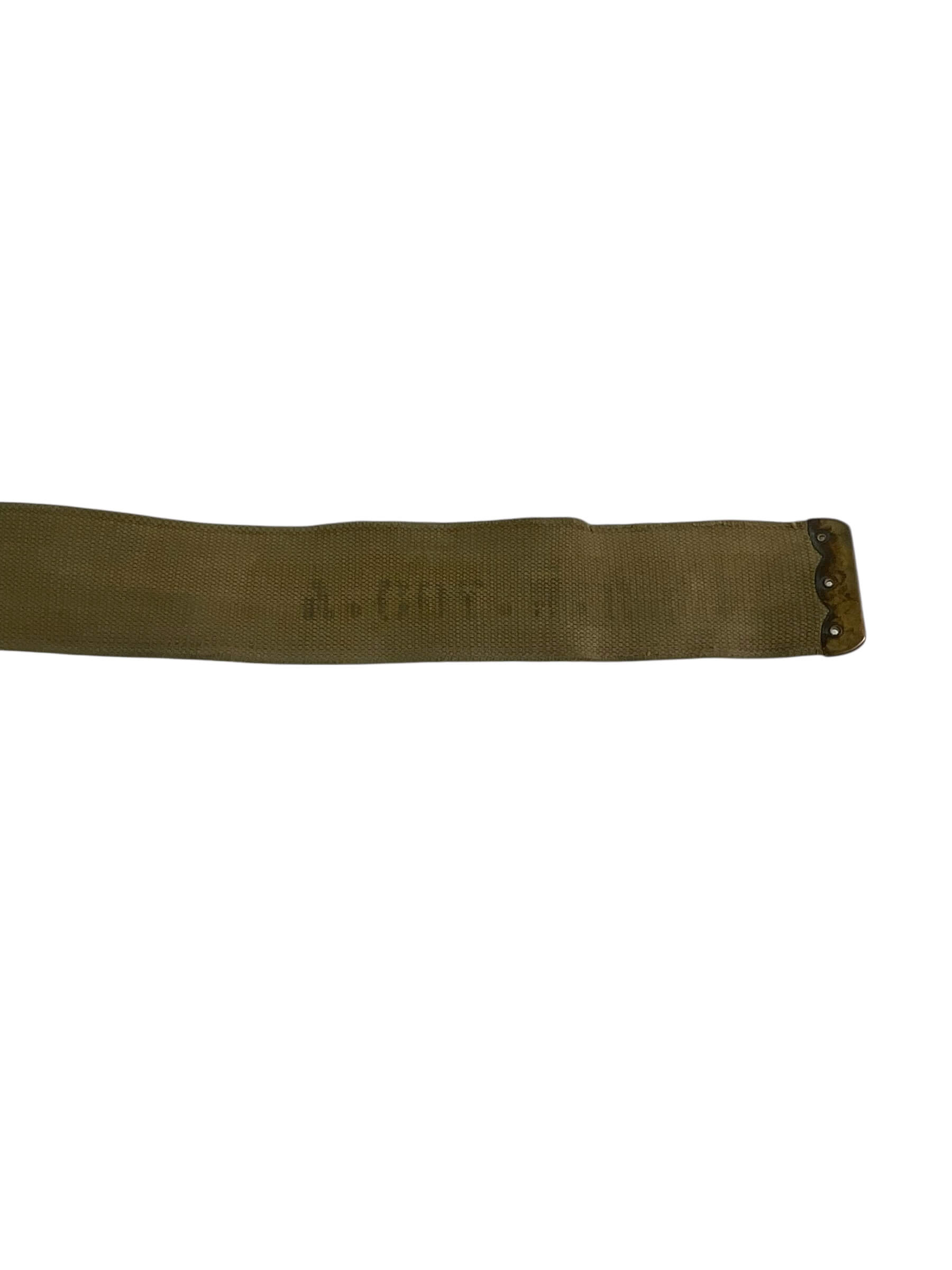 WW1 British BEF P08 Web Belt Size Medium WW1 British BEF P08 Web Belt Size Medium