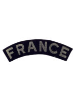 WW2 French FRANCE Printed Nationality Title Insignia single
