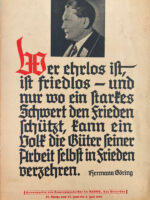 WW2 German NSDAP Quote Poster Print 13 1/2" X 9 1/2" (4)