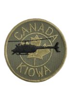 Canadian Forces RCAF OD Green Kiowa Squadron Patch Vintage Canadian Forces RCAF OD Green Kiowa Squadron Patch Vintage