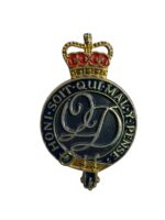 British Queen's Dragoon Guards Cap Badge British Queen's Dragoon Guards Cap Badge