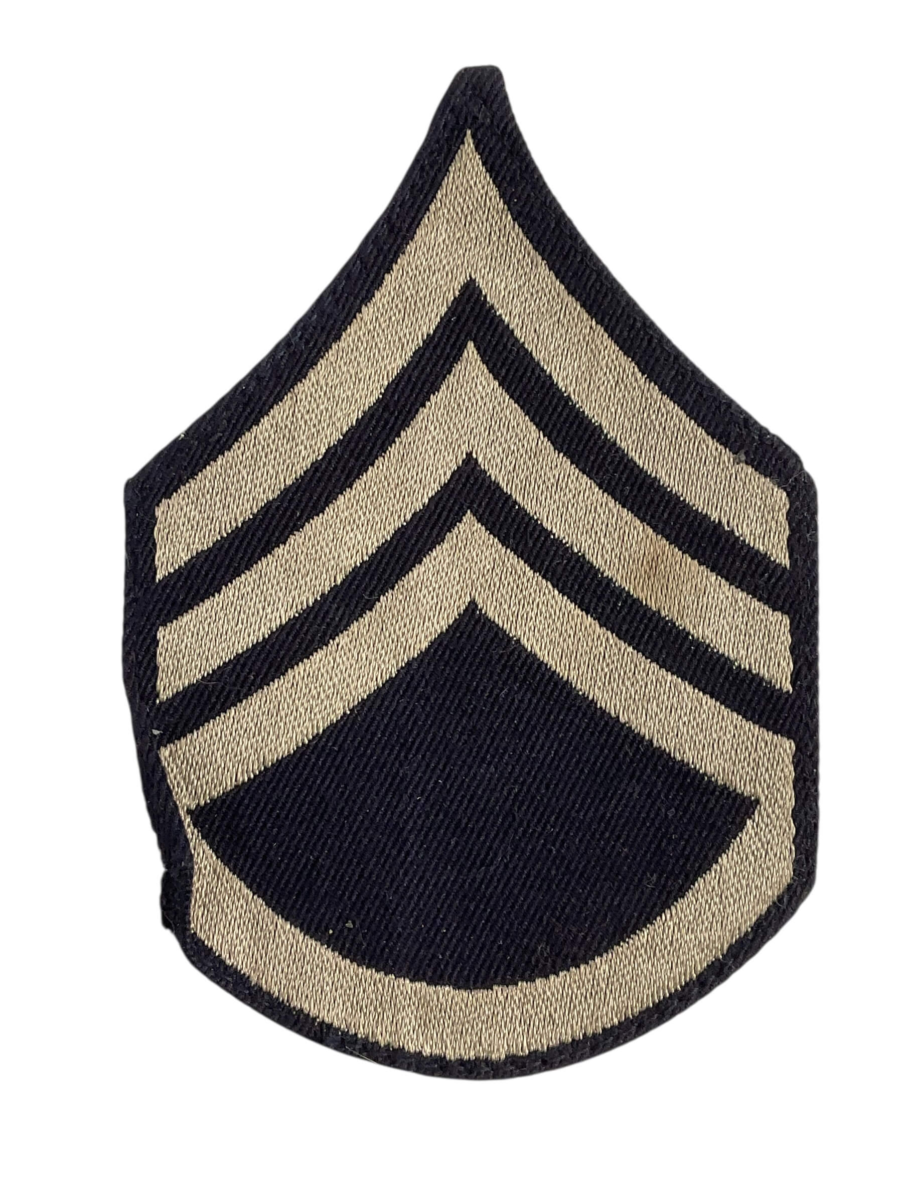 WW2 US Army Staff Sergeant Woven Insignia Single WW2 US Army Staff Sergeant Woven Insignia Single