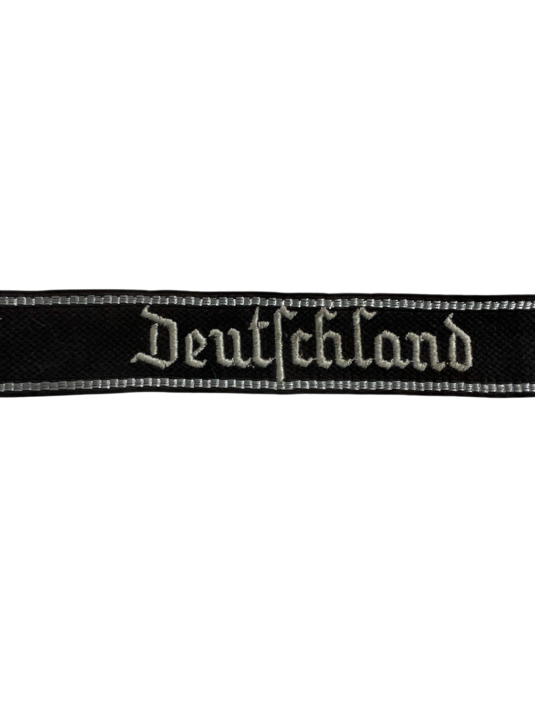 WW2 German Deutschland Cuff Title REPRODUCTION COPY WW2 German Deutschland Cuff Title REPRODUCTION COPY